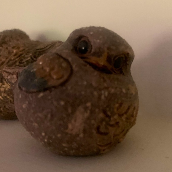 Miniature Hannes Keramiska Faglar Owl Set - Picture 13 of 15